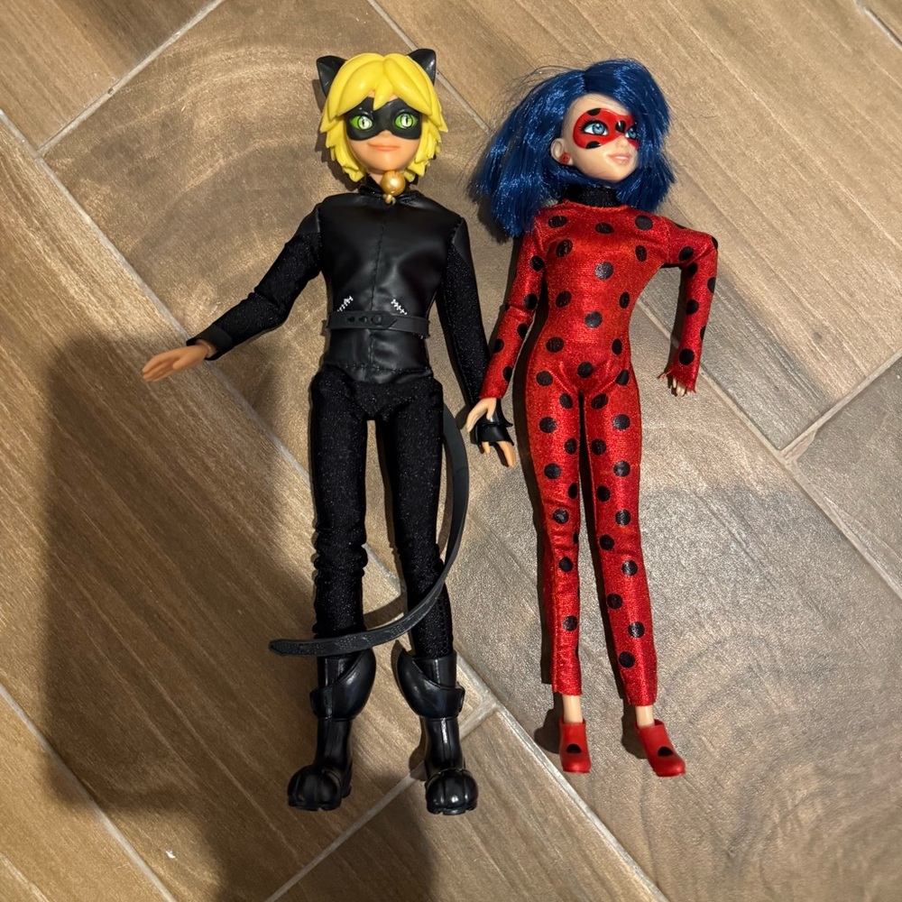 Miraculous Ladybug & Cat Noir set